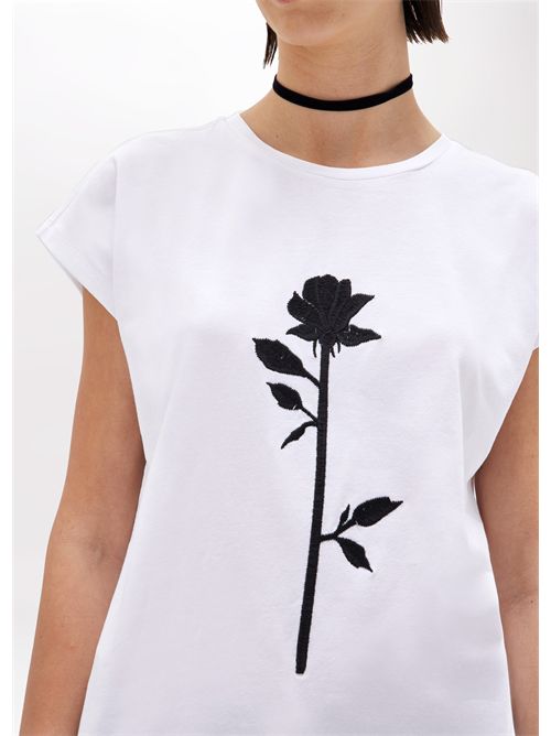 t-shirt girl white BLUGIRL BLUMARINE | RA5001J5003/11111